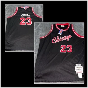 CAMISETA MICHAEL JORDAN 1983-84 AÑO NOVATO AUTÉNTICA 52XL ¡TODO ESTÁ COSIDO! - Imagen 1 de 8