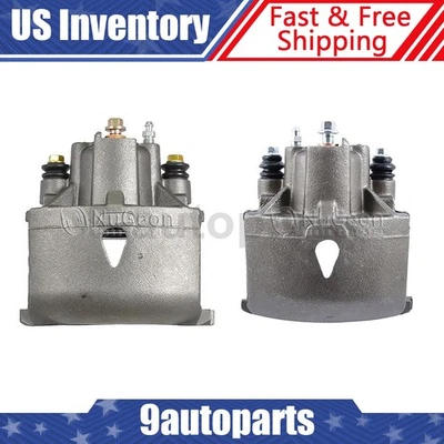 Pair Front Brake Calipers for 2000 2001 2002 2003 2004 2005 Dodge Neon - Image 1 of 4
