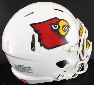 LOUISVILLE CARDINALS NCAA Riddell Speed Full Size AUTHENTIC Football Helmet - Image 1 of 4