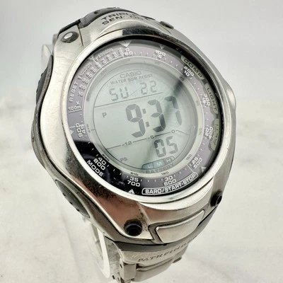 Reloj Hombre Casio Sport ProTrek Multi-Fution Tono Plateado, 2872 PAG-70T - LEER Foto 1 de 4
