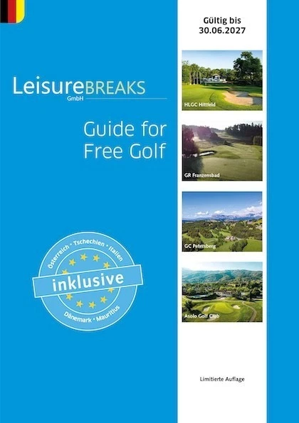 Leisure Breaks 2026/2027 Guide for Free Golf 2für1 Gutscheinbuch NEU - Bild 1 von 1