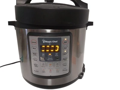 Magic Chef Digital Pressure Cooker Multicooker 6 Quart MCSMC10S7 Electric - Image 1 of 4