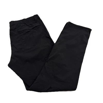 REI Women's 12 Black Savanna Trails Pants Hiking Travel - Image 1 of 4