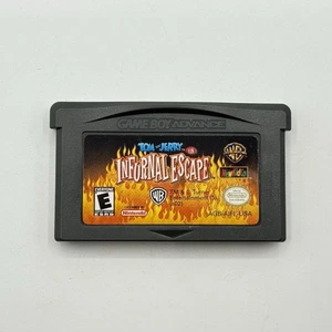Nintendo Game Boy Advance Tom And Jerry Infurnal Escape Tested & Working 2003 - Picture 1 of 3