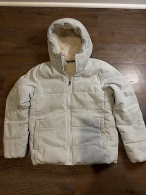 Chaqueta The North Face Azul Pana Plumón Puffer 550 Línea Piel Juvenil L/Mujer’s XS Foto 1 de 4