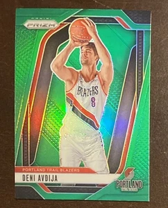 DENI AVDIJA - SP GREEN PRIZM #13 - 2024-25 Panini Prizm TRAILBLAZERS - Picture 1 of 1