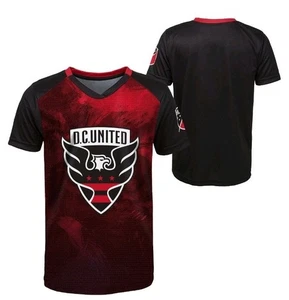 MLS D.C. United Boys' Sublimated Poly Jersey - Youth L (12/14) Pullover Soccer  - Picture 1 of 5