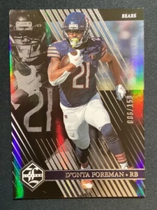 2023 Panini Limited Silver Spotlight /150 D'onta Foreman #19 Bears - Picture 1 of 3