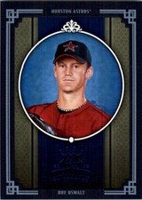 2005 Diamond Kings Framed Blue Houston Astros Baseball Card #104 Roy Oswalt /100