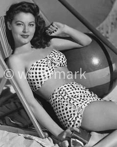 Rare Vintage Ava Gardner Pin-Up 8x10 Photo - Hollywood Glamour 14 - Picture 1 of 1