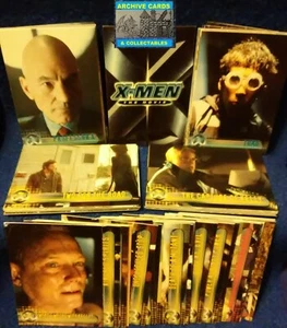 2000 TOPPS X-Men the Movie Trading Card SET - Picture 1 of 2