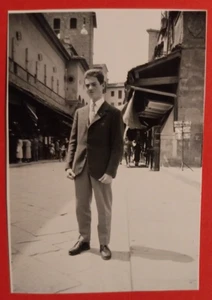 PHOTO FOTO FIRENZE CENTRO STORICO ANIMATA 1956 ( F 16/ A ) - Zdjęcie 1 z 2