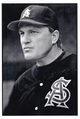 Autogramm Baseball (USA) | ASU | Pat MURPHY | 1990er Foto (Portrait SW XL) - Bild 1 von 2