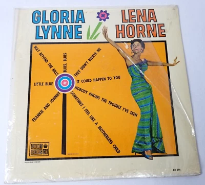 Gloria Lynne Lena Horne Still in Plastic MONO 1963 Blues Vinyl Record LP - Image 1 of 4