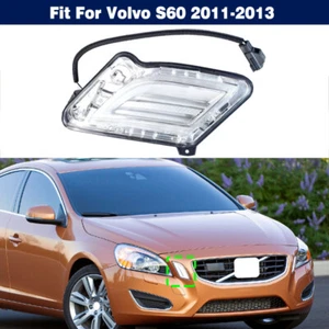 Right Front Daytime Running Indicator Light For Volvo S60 2011-2013 31278558 - Picture 1 of 6