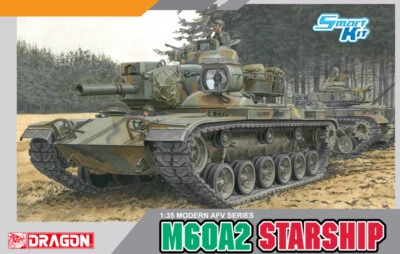 M60a2 Starship Tank (Smart Kit) 1:35 Plastic Model Kit DRAGON MODELS - Immagine 1 di 4
