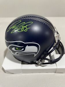 Greg Olsen Signed Seattle Seahawks Mini Helmet (Mill Creek Sports)