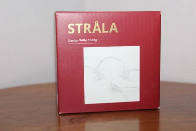 IKEA STRALA STRING LIGHTS HOLIDAY / CHRISTMAS SNOWFLAKES WHITE x12 - Image 1 of 4