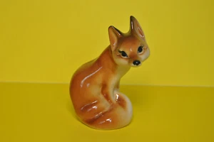 PORCELAIN Figurine FOX.UNIQUE.RARE - Picture 1 of 6