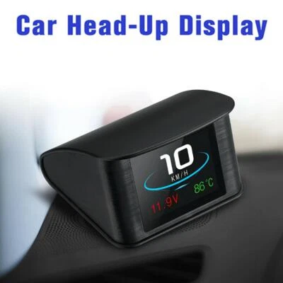 Coche OBD2 HD Head Up Display Velocímetro Digital Voltaje Consumo de Combustible Alarma Foto 1 de 4