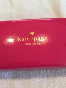 KATE SPADE HARD SHELL Eye Glasses Case - PINK AND ORANGE - Bild 1 von 6