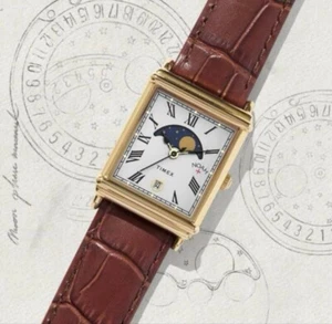 NOAH x TIMEX Reloj Fase Lunar Dorado Marrón Reloj Pulsera Japón Nuevo Auténtico - Imagen 1 de 5