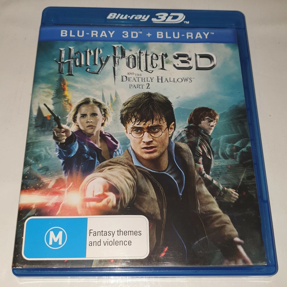Harry Potter And The Deathly Hallows : Part 2 - 3D + 2D Blu-ray (3 Disc Set) - image 1 of 2