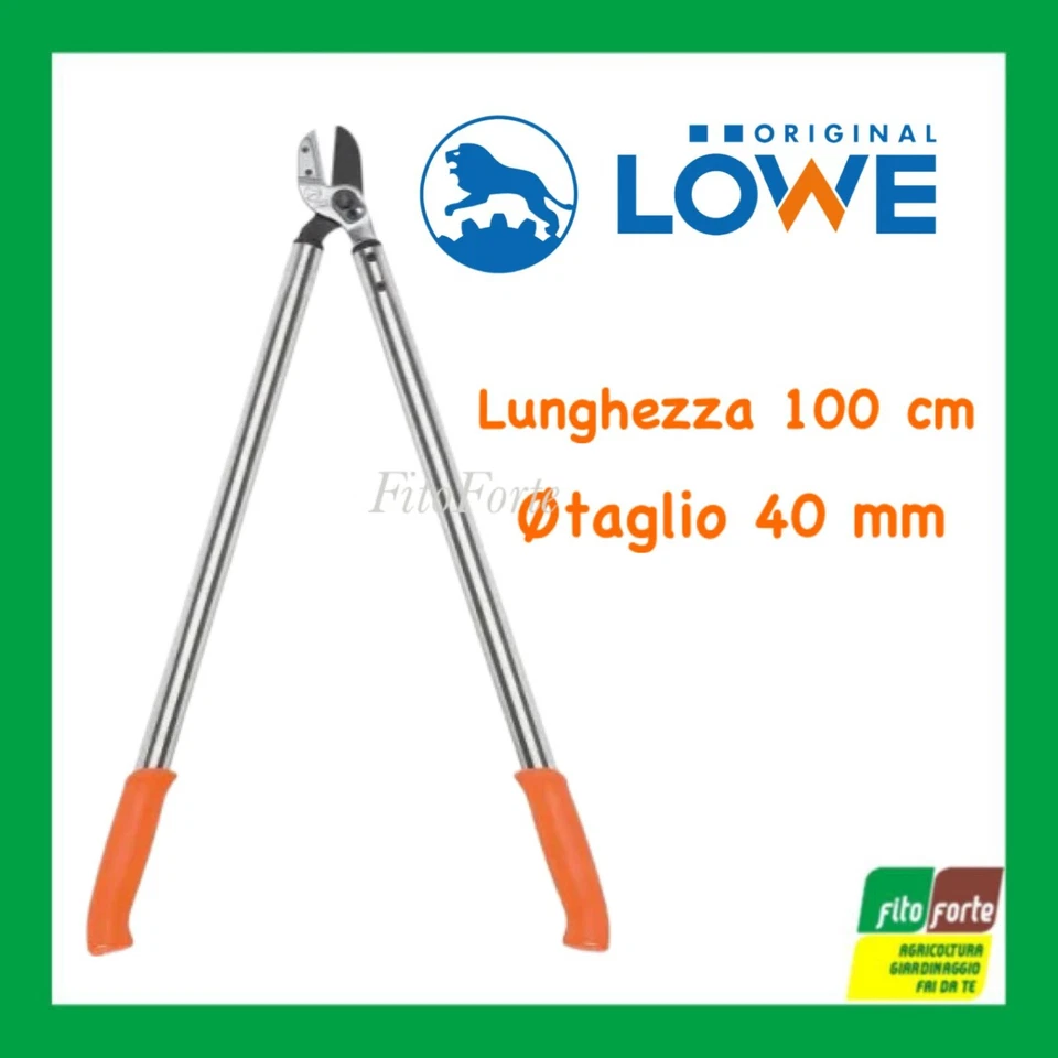 LOWE TRONCARAMI A BATTENTE PER LA POTATURA LÖWE LUNGHEZZA 100 cm Ø 40 mm mod.20.100