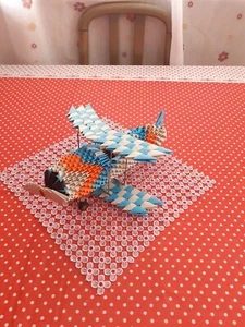 origami,ogetto artigianale di carta ,nome- aeroplano - Foto 1 di 3