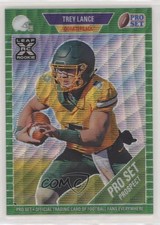 2021 Leaf Pro Set Metal Base 1989 Green Wave /20 Trey Lance #91.1 Rookie RC