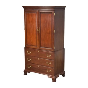 Mahogany Poster Bed K, Bachelor  Chests, Armoire - Picture 1 of 3
