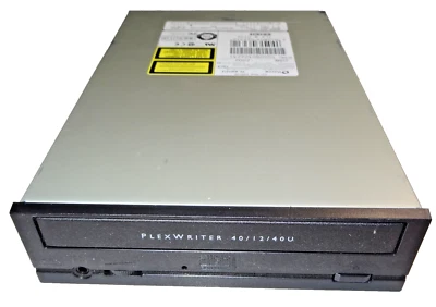 PLEXTOR PlexWriter PX-W4012TA CD-RW with🔥Burn-Proof Technology 🔥 PROFESSIONAL - Image 1 of 3