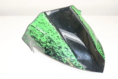 2015 Arctic Cat Zr 5000 Lxr Black Green Low Windshield Wind Shield - Image 1 of 4