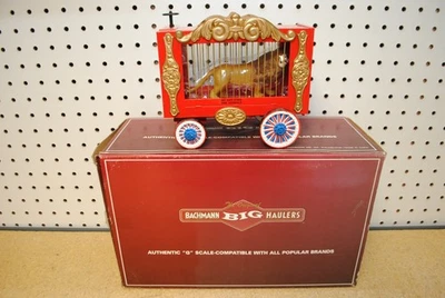 Bachmann 92701 Circus Cage Wagon with Lion *G-Scale* - Image 1 of 4
