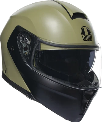 AGV - 2118296002010XL - Streetmodular Helmet - Mono - Matte Pastello Green/Black - Image 1 of 4