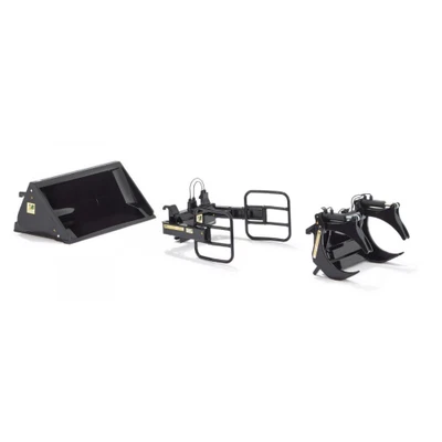 ACCESSORI FRONTALI x TRATTORI BLACK SET A 1:32 Wiking Mezzi Agricoli e Accessori - Immagine 1 di 2