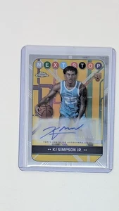 2024-25 Topps Chrome - Next Stop Signatures KJ Simpson Jr. #NSS-KS (AU, RC) - Picture 1 of 2