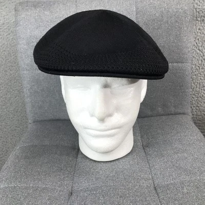Kangol Hat Cap Fitted Mens Large Black Tropic 504 Ventair Lightweight Mesh Style - Image 1 of 4
