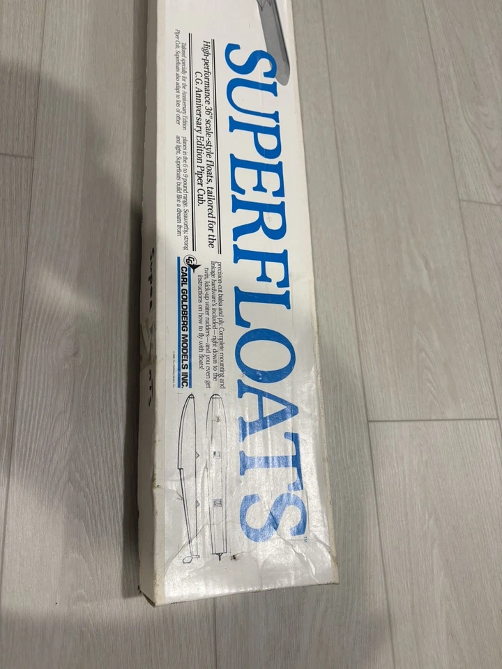 CARL GOLDBERG 36" Superfloats FOR Anniversary Edition Piper Cub Model Kit 296 - Image 1 of 3