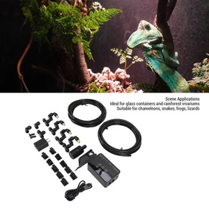 Terrarium Misting System Keeps Frogs Comfortable in Rainforest Enclosures - Picture 1 of 18