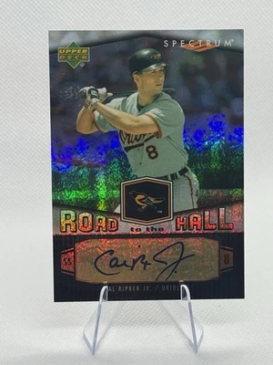 2007 Upper Deck Spectrum Cal Ripken Jr. Road to the Hall #CR53 Auto /5 (AU) - Image 1 of 2