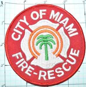 PARCHE VINTAGE DEL DEPARTAMENTO DE BOMBEROS DE LA FLORIDA, CIUDAD DE MIAMI RESCATE - Imagen 1 de 1