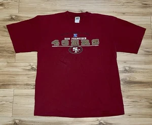 Vintage Lee Sport San Francisco 49ers Niners Shirt Herren 2XL rot - Bild 1 von 4