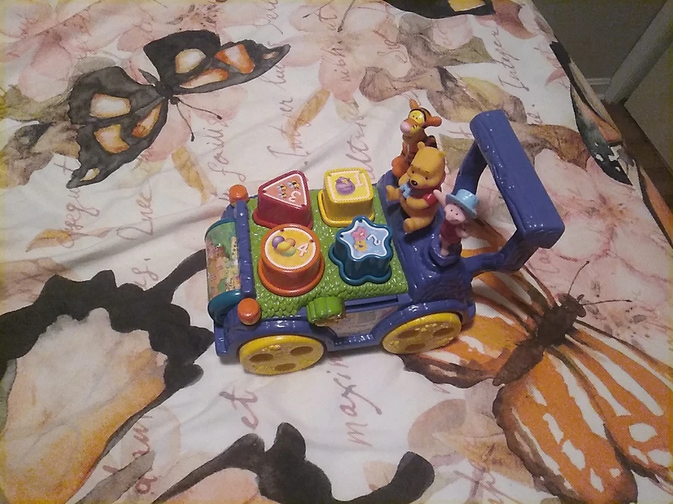 Vtech Winnie The Pooh Sort N Learn Cart Educational Toy - Image 1 of 4