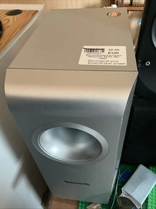 Subwoofer Panasonic Sa Pt 160 Silber Guter Zustand - Bild 1 von 6