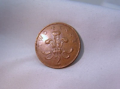 1989 Great Britain Two Pence Coin! - NO RESERVE! - Image 1 of 2