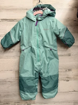 Patagonia Niños 6-12 Mos Aislado Impermeable Traje de Nieve Bebé Pila de Nieve Una Pieza Foto 1 de 4
