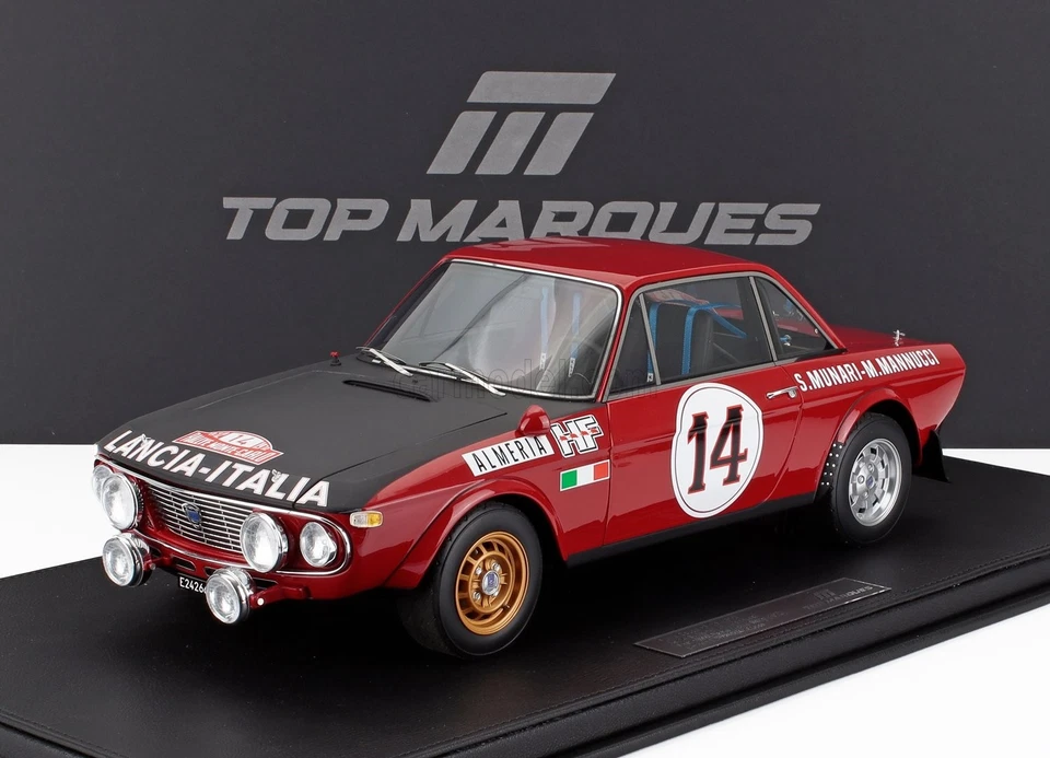 1/12 TOPMARQUES - LANCIA - FULVIA HF 1600 COUPE (night version) N 14 TMR12-58E - Immagine 1 di 1