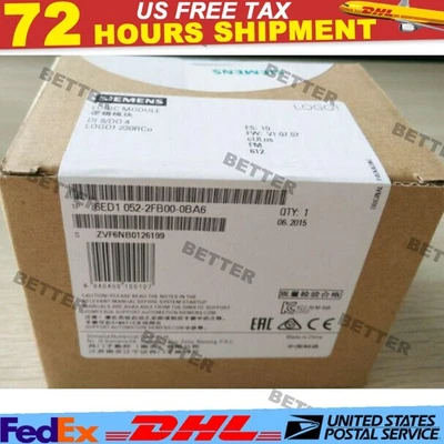 New Siemens 6ED1 052-2FB00-0BA6 6ED1052-2FB00-0BA6 LOGO 230RCO US FREE TAX - Image 1 of 2