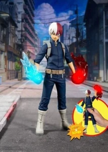 FOTO TODOROKI CON LUZ Y SONIDO MUÑECA MI HÉROE ACADEMIA FIGURA DE ACCIÓN - Imagen 1 de 4